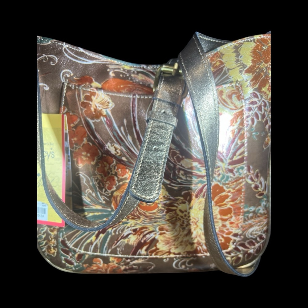 NWT Patricia Nash Emeline Cross Body or  Shoulder Leather Handbag Purse